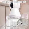 Xiaomi Small Security Camera Wall Mounting Bracket Acrylic Surveillance Camera Holder Self Adhesive Shelf for Speakers Baby Monitors