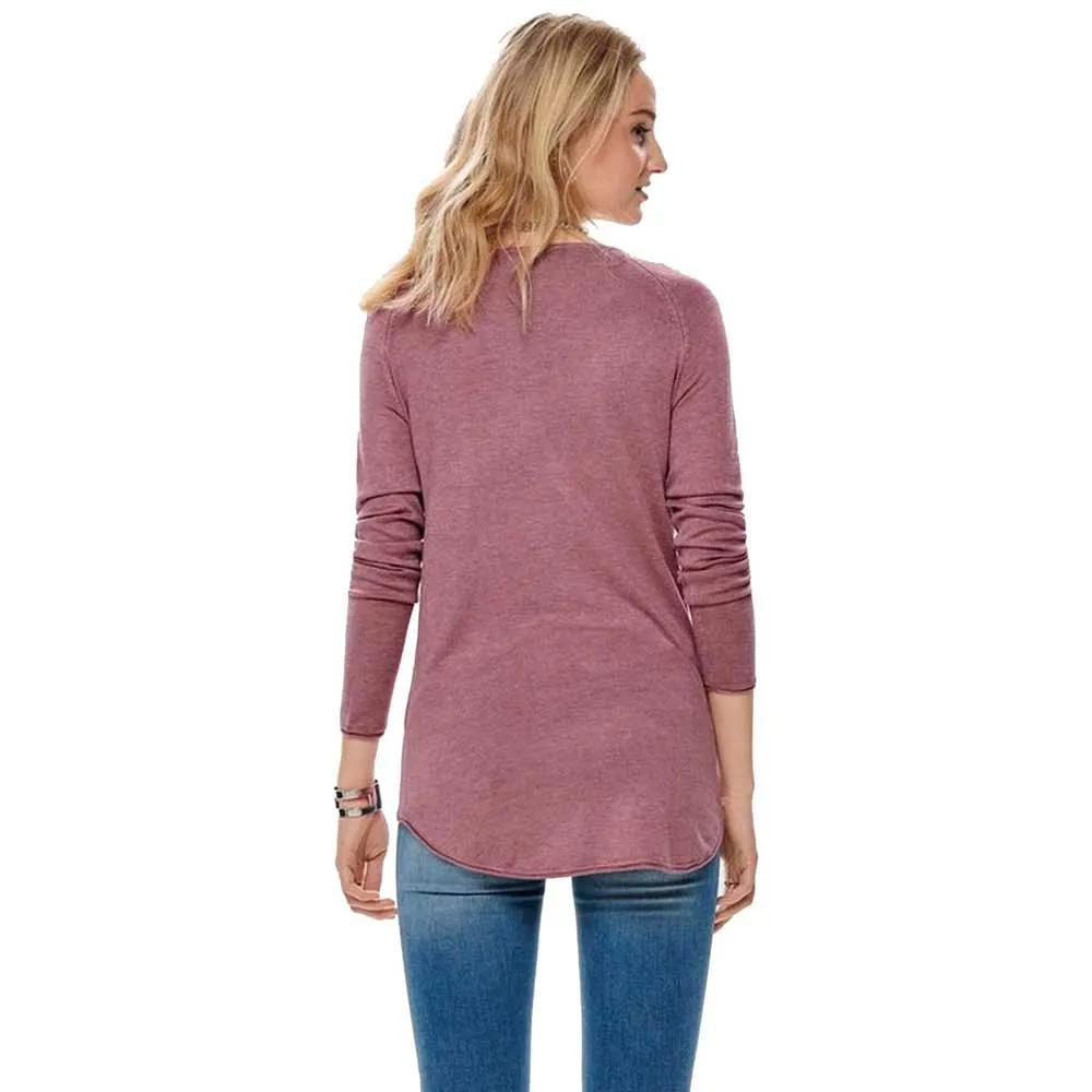 Only Свитер Mila Lacy Knit Detail Melange