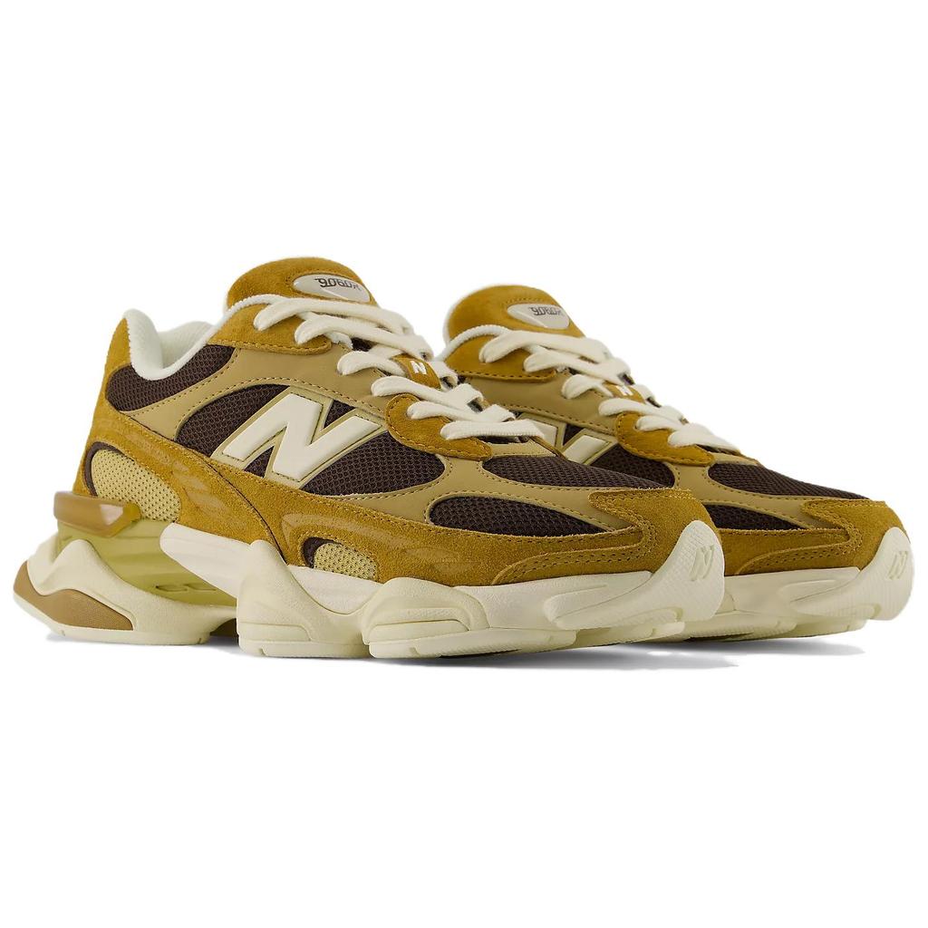 New Balance 9060 Черный Кофе Рабочая одежда Женские Кроссовки Коричневый U90603RA