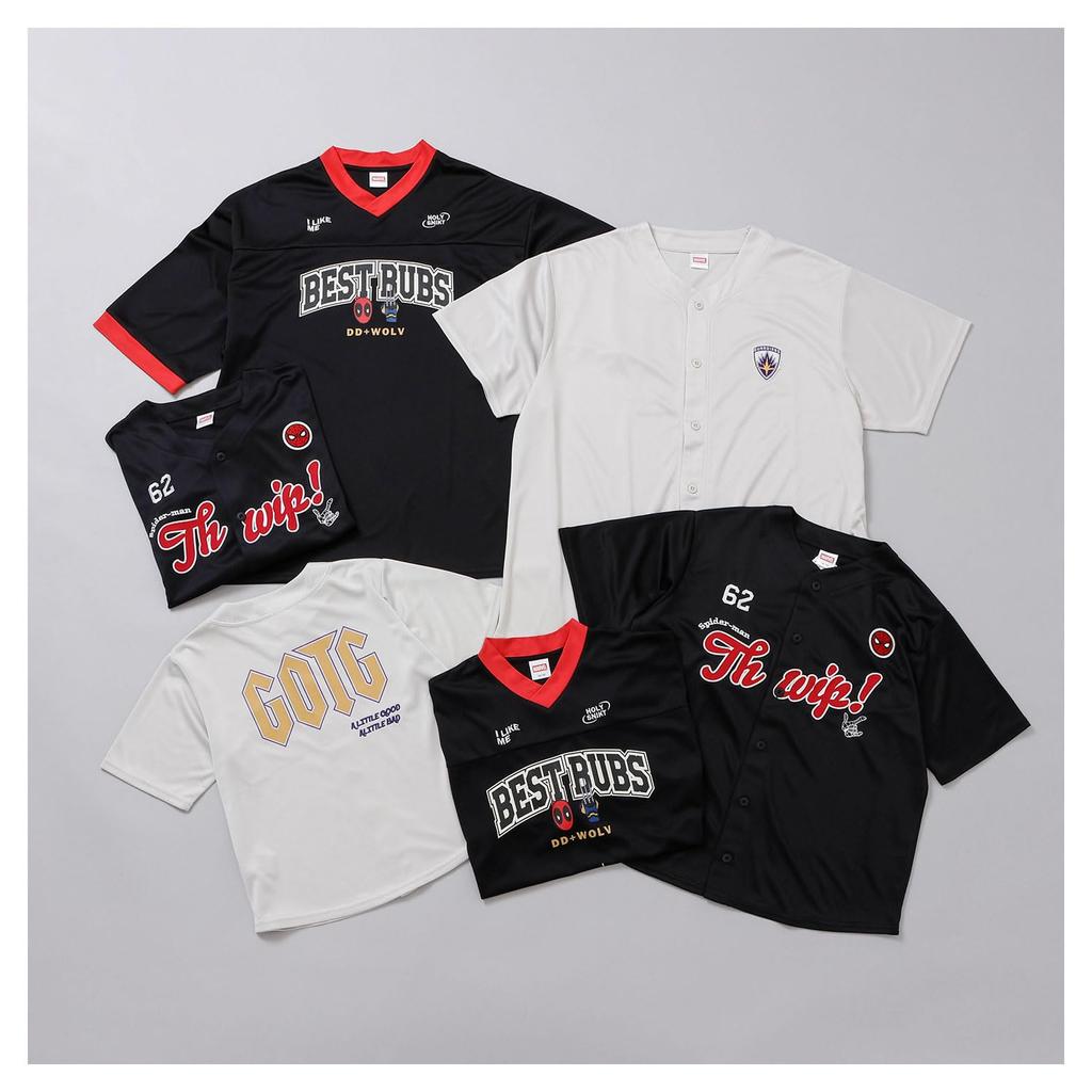 Small Planet Marvel Guardians of the Galaxy Baseball Shirt, Ice Gray, One Size Fits All