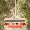 20/30/50CM Stainless Steel Wire Scrub Brush Heavy Duty Stiff Metal Bristle Scrubber Broom Outdoor Concrete Patio Floor Moss Removal Deck Brush