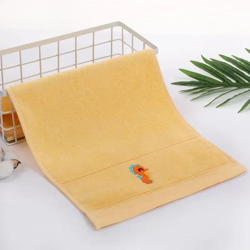 25*45cm Cartoon Soft Cotton Baby Towels Children Bath Towel Newborns Handkerchief Bathing Face Washcloth Shower Towel for Kids