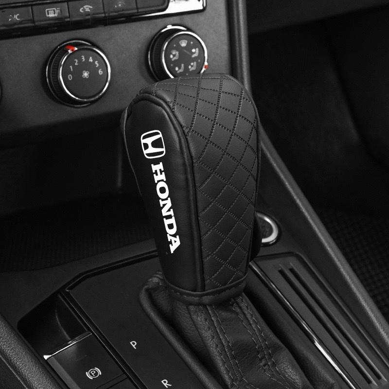 Car Gear Shift Handle Cover Shifter Protection Case For Honda Fit Jazz GK5 Civic Type-R CRV Pilot Accord HRV Interior Accessory PH2