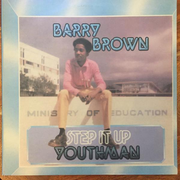 Виниловая пластинка BARRY BROWN Step It Up Youthman BSILP60 Jackpot 1993 Ямайка Регги Ска Даб Б/у