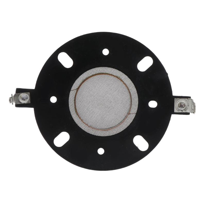25.5mm Voice Coil Black Horn Tweeter Silk Diaphragm Film Treble Round Frame 5.4ohm 25.5mm Core Speaker Repairs Parts
