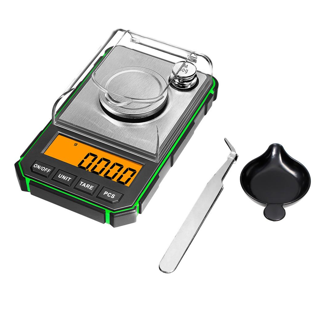 Portable Digital Pocket Scales 50g 0.001g for Gold Jewelry Grams Balance Weight Car Key Pocket Electronic Scales