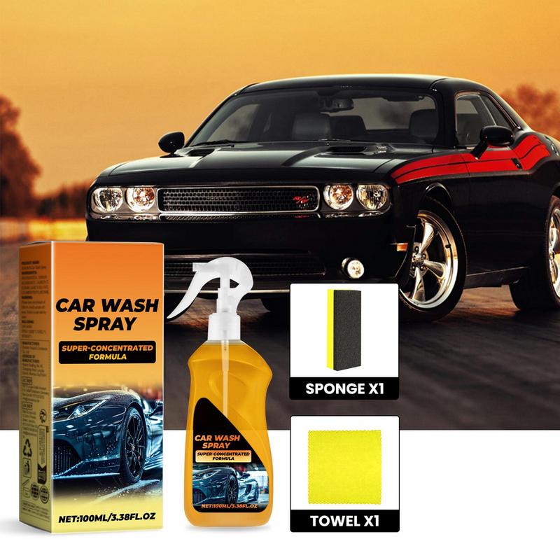 Несмываемое средство для мытья автомобиля Мягкое чистящее средство для потолка салона автомобиля Шампунь для мытья автомобиля Многоцелевое средство для мытья автомобиля без воды Салон автомобиля