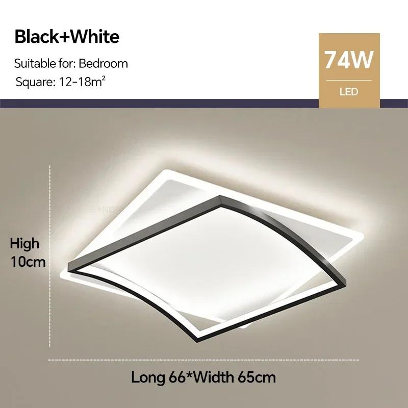 Современный светодиодный потолочный светильник для гостиной, столовой, спальни, кабинета, кухни, прихожей, люстра, светильник для внутреннего домашнего декора