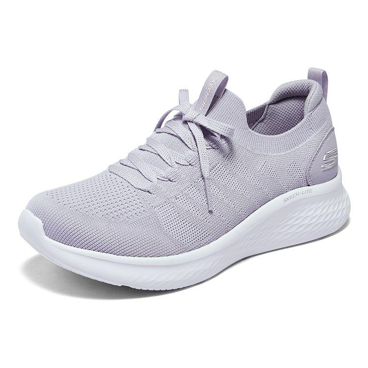 Skechers Skech-Lite Pro Удобные повседневные кроссовки с низким верхом Женские кроссовки Светло-лиловые 149769-LVPK