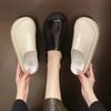 Модные весенние туфли на плоской подошве на платформе, женские туфли-мюли с открытой пяткой, туфли 2024 года, дизайнерские модные сандалии, новые повседневные шлепанцы для ходьбы, женские