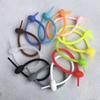 Self-Locking Soft Rubber Cartoon Cable Tie and Key Ring