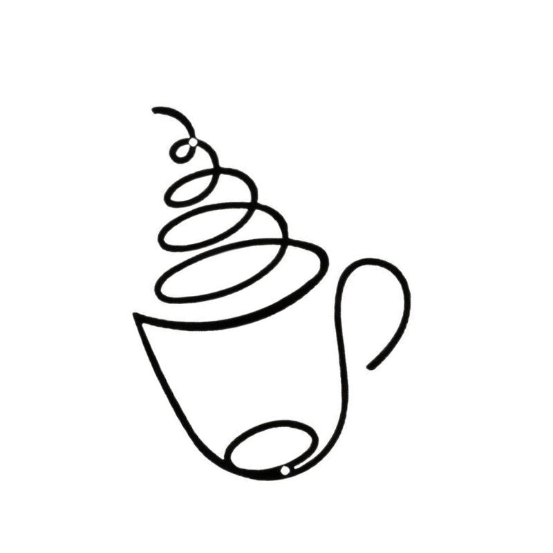 652F Metal Coffee Sign Wall Decors for Home Kitchen Cafe Restaurant Coffee Station Gift for Coffee Lover Birthday Christmas