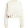 Originals Essential Premium Essentials Oversized Sports Sweatshirt Ribbed Crewneck Women Sweatshirt Undyed IZ0291