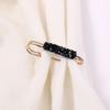Full Rhinestone For Girls Women Brooch Tightening Waistband Pin Sweater Pants Pin Korean Buckle Pin