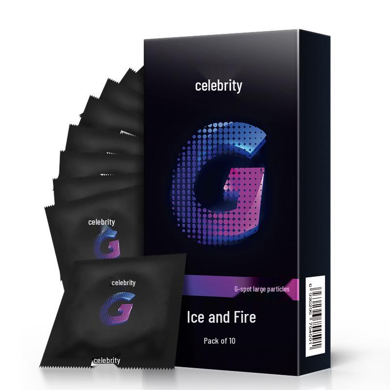 Презервативы Celebrity Series 5-в-1, Упаковка 30 шт. - Ночные без запаха, Ребристые для точки G, Ультратонкие мужские контрацептивы