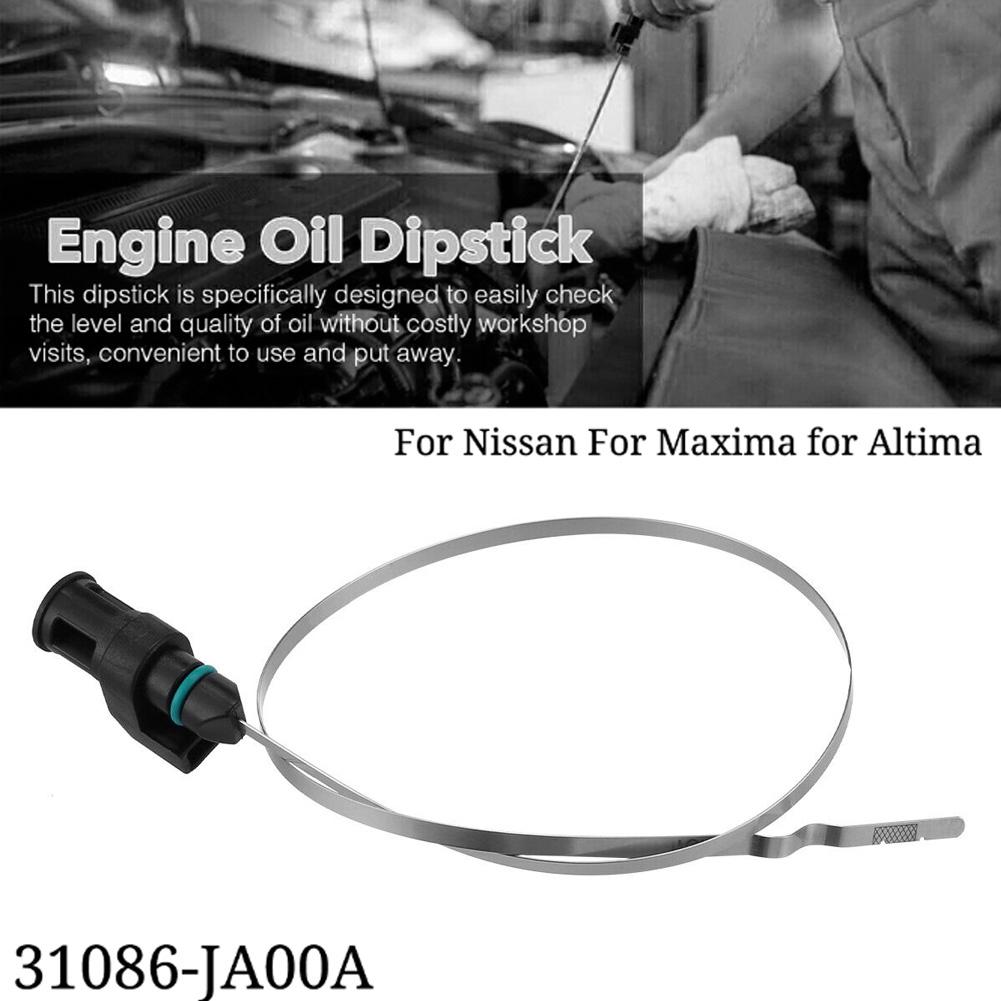 Accessories Oil Level Dipstick 31086-JA00A 60cm Silver Stainless-Steel Sheet + Nylon For Maxima For Altima 31086-JA00A