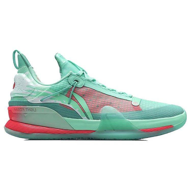 Баскетбольные кроссовки Li Ning Flash 7 PE Premium Shock Absorbance Anti-Slip Support Low-Top мужские кроссовки Fluorescent-Green ABAR017-A
