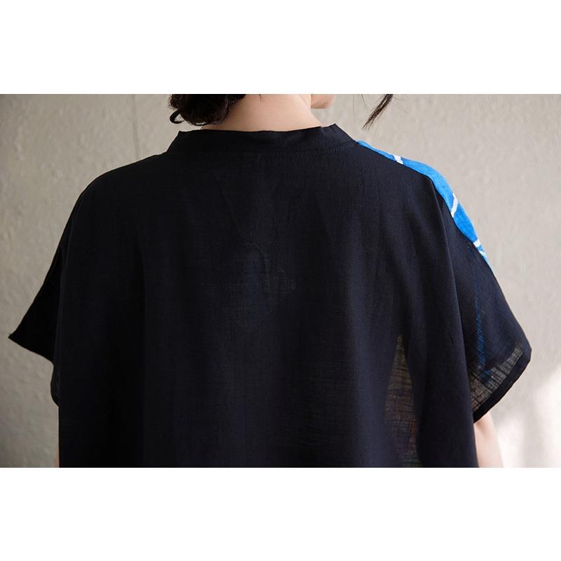 DIMANAF 2025 Летнее женское платье больших размеров Свободное платье с принтом Карманное элегантное базовое винтажное повседневное макси-платье