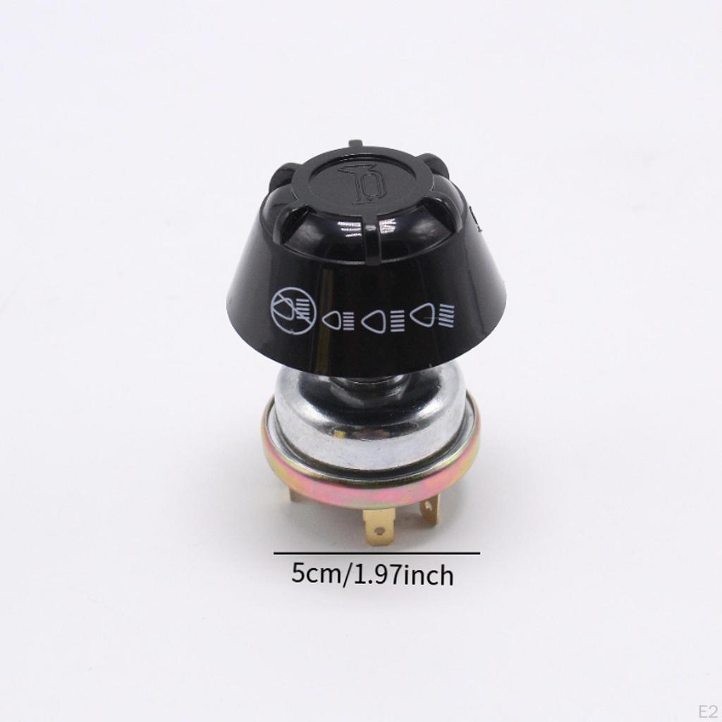 Переключатель фар с поворотной ручкой для трактора Простая установка Ремонт Обслуживание Запасная часть Аксессуары Напрямую