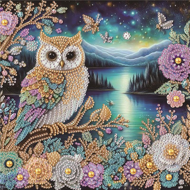 5D Abnormal Diamond Painting Set Kitten DIY Diamond Decorative Painting