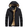 Men's Autumn and Winter Youth Outdoor Jacket Men's Clothing Fleece Thickened Windproof Sports Casual Men's Jacket Tide