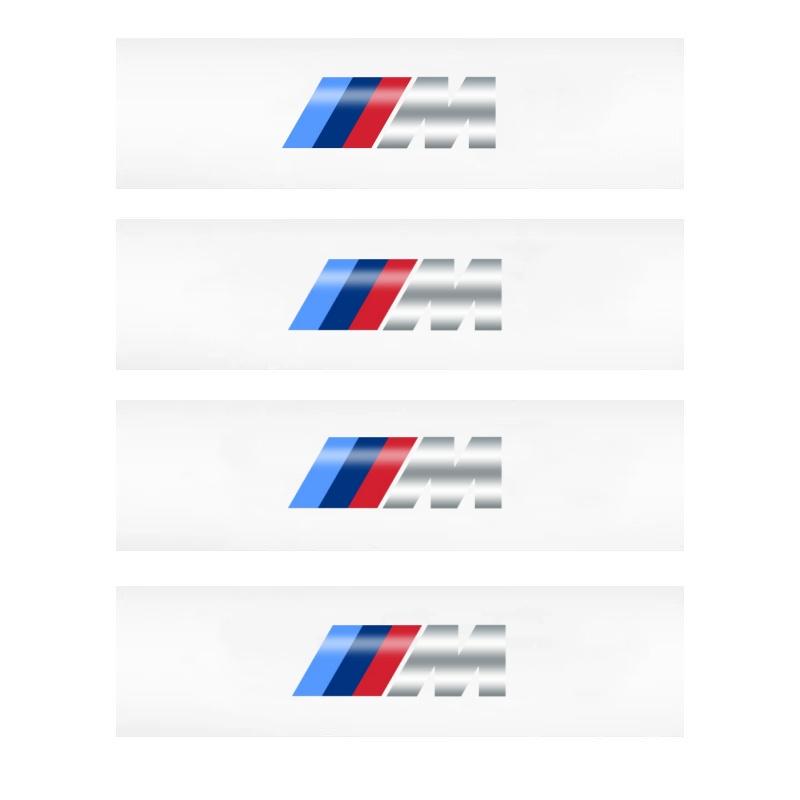 Car Metal Emblem Wiper Stickers Reflective Decor Decals For BMW E36 E64 E85 E60 F10 F30 F36 F32 F82 F83 F07 G01 G20 G21 X6 X5 X3