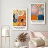 Zestaw dwóch plakatów hilma af klint