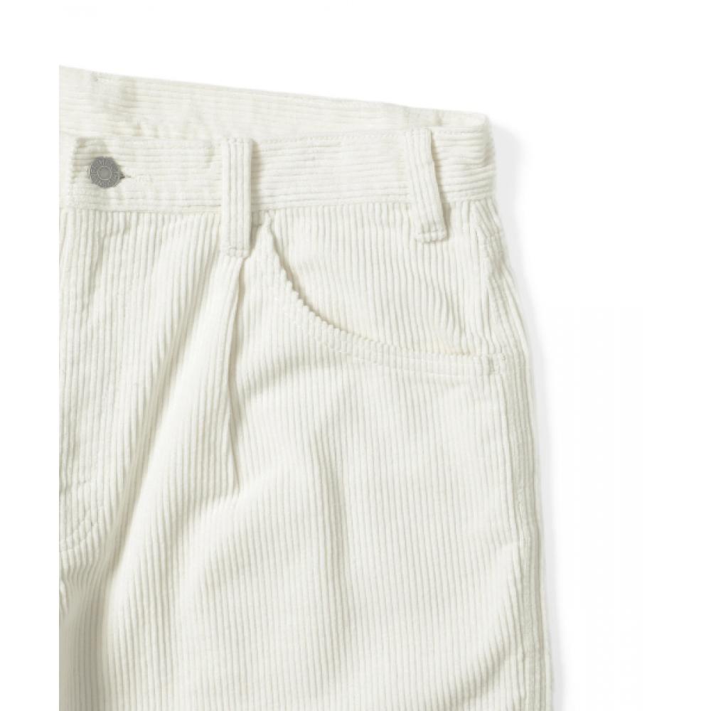 Thisisneverthat Overdyed Corduroy Short White
