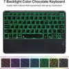 Совместимый с планшетом 2025 Xiaomi Pad8, 7 Pro 11,2" Защитный чехол с крышкой-клавиатурой Bluetooth.