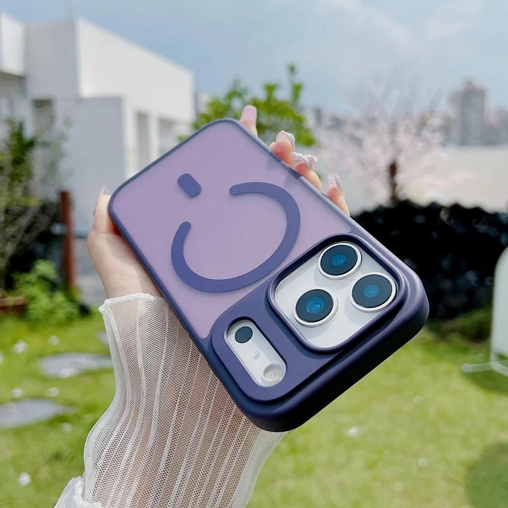 Новый противоударный матовый полупрозрачный чехол MagSafe для iPhone 17, 17 Air, 17 Pro, 17 Pro Max с магнитной беспроводной зарядкой.