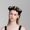 Skull Headband Halloween Tiaras And Crowns Halo Flower Headband Day of The Dead Headband Rose Flower Crown Hairband