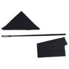 Flute Clean Kit Flute Cleaning Rod with 2Pcs Cleaning Cloths for Woodwind Instruments 1 Flute Cleaning Rod with 2Pcs
