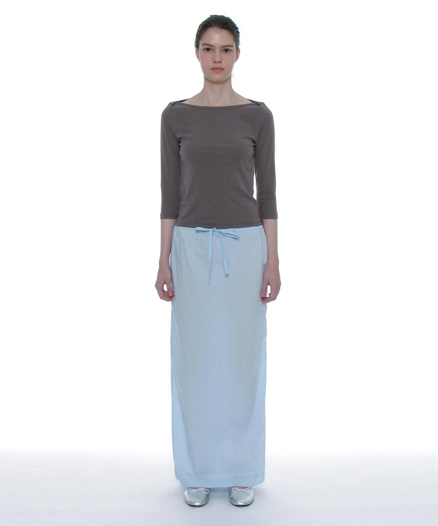Partimento Woman Pwc Easy Maxi Skirt_6 Colors