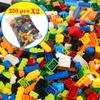 250/500/750 1000 Шт. Деталей Запасные Части DIY Классические Кирпичики Строительные Рождественский Подарок Креативные Наборы Moc Город Brinquedos