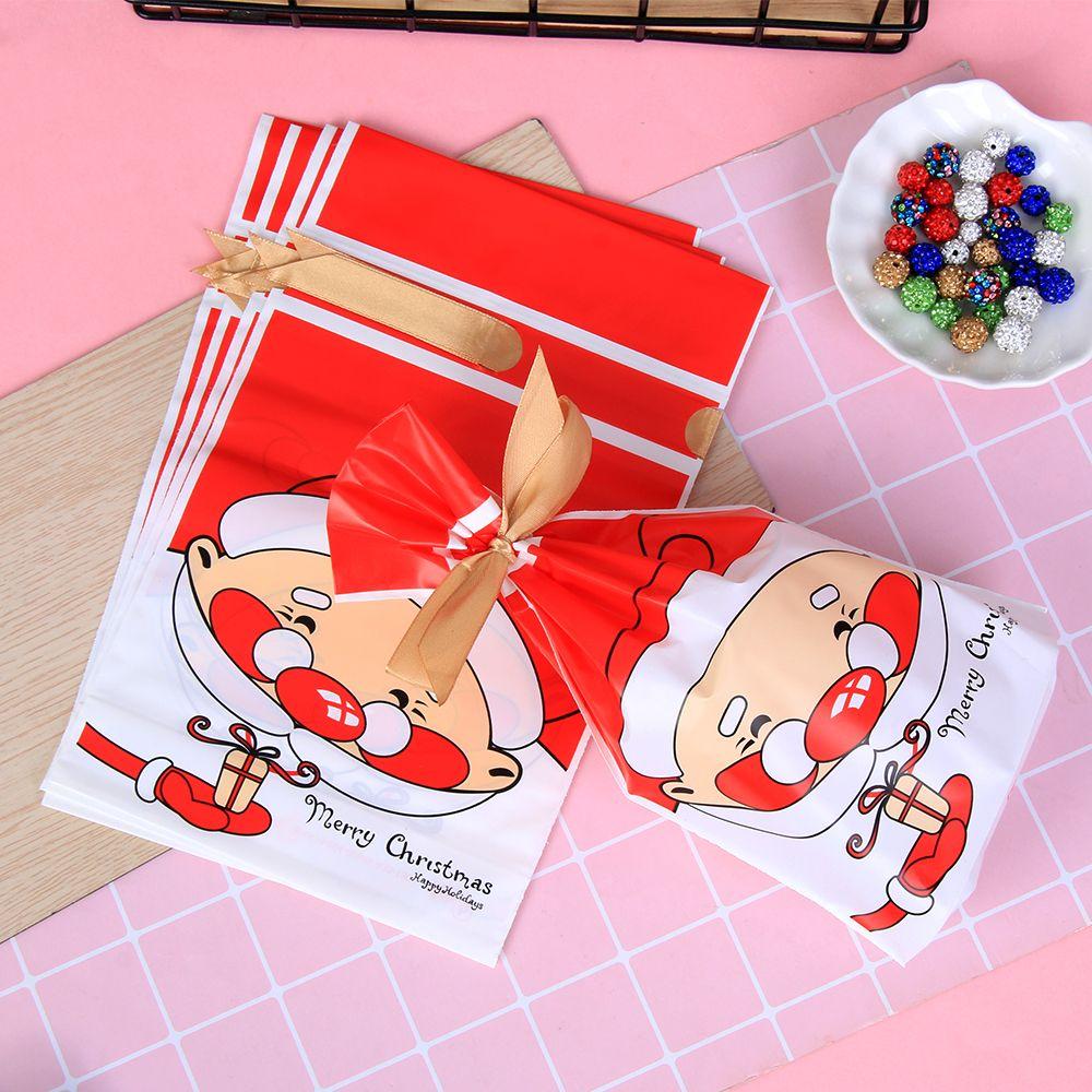 5 шт. Свадебная вечеринка Санта-Клаус Олень мыло ручной работы подарочные пакеты рождественский декор конфетная упаковка шнурок