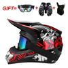 Full Face Motorcycle Helmet Men Women Adult Racing Off-Road Dirt Bike ATV Quad BMX Mountain Downhill