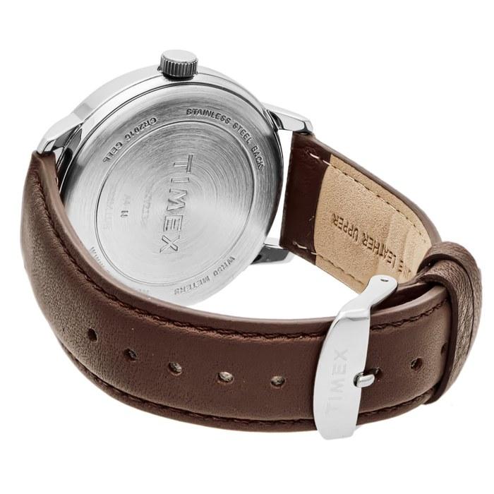 [Timex] Часы Easy Reader TW2V21300 43 мм Кремовый циферблат Латунь Минеральное стекло Кварцевые Мужские Коричневый