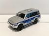 BM CREATIONS X TINY Mitsubishi Pajero 2-го поколения Синяя полоса Праворульный BMC64B0036 1/64
