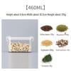 Transparent Square Plastic Food Storage Container