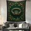 St.Patrick's Day Wall Tapestry Aesthetic Wall Hanging Printed Fabric Blanket Decorative Tapestries for Bedroom Living Room Home Decor