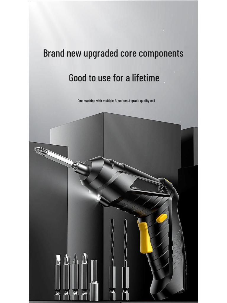 Multi-Functional Mini Electric Screwdriver & Lithium Hand Drill