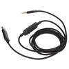 Headphone Sound Cable Replacement USB Gaming Headset Cord with in Line Volume Control Mute Button for Beyerdynamic