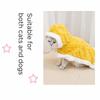Flannel Fabric Pet Dog Blanket Soft Thicken Dog Bathrobe Towel  Autumn Winter