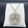 Tetragrammaton Amulet Pendant Necklace Enochian Angel Magic Amulet Alpha Otheos Eheyeh AGLA Amulet Talisman Necklace Accessories