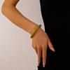 Circular Geometric Opening Bracelet Europe American Style Retro Hand Ring Resin Bangle  Gift