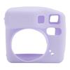 Instant Camera Silicone Protective Case for SE Wear Fall Resistant Soft Shell Pure Color Purple