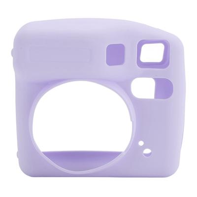 Силиконовый защитный чехол для мгновенной камеры для SE Wear, устойчивый к падениям, мягкий чехол, однотонный, фиолетовый