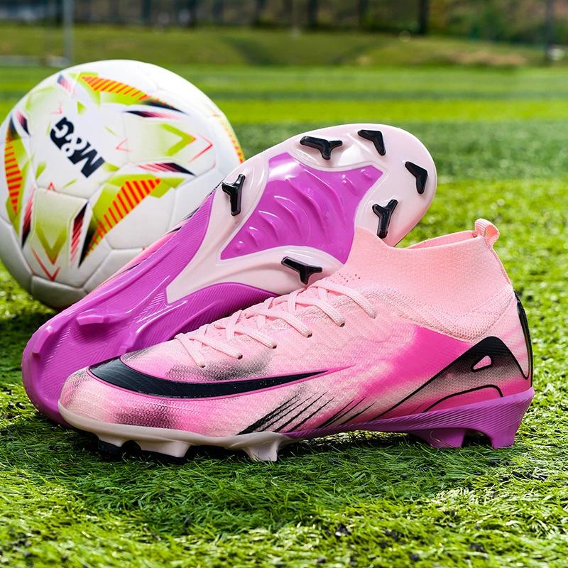 New Men Football Boots Adult Society Original Indoor Professional Women Soccer Shoes Unisex Ultralight Football Shoes Sneakers