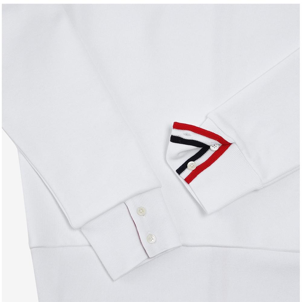 Thom Browne Трикотажная толстовка Полоса по центру спины Мужская Mjt085a 03377 100