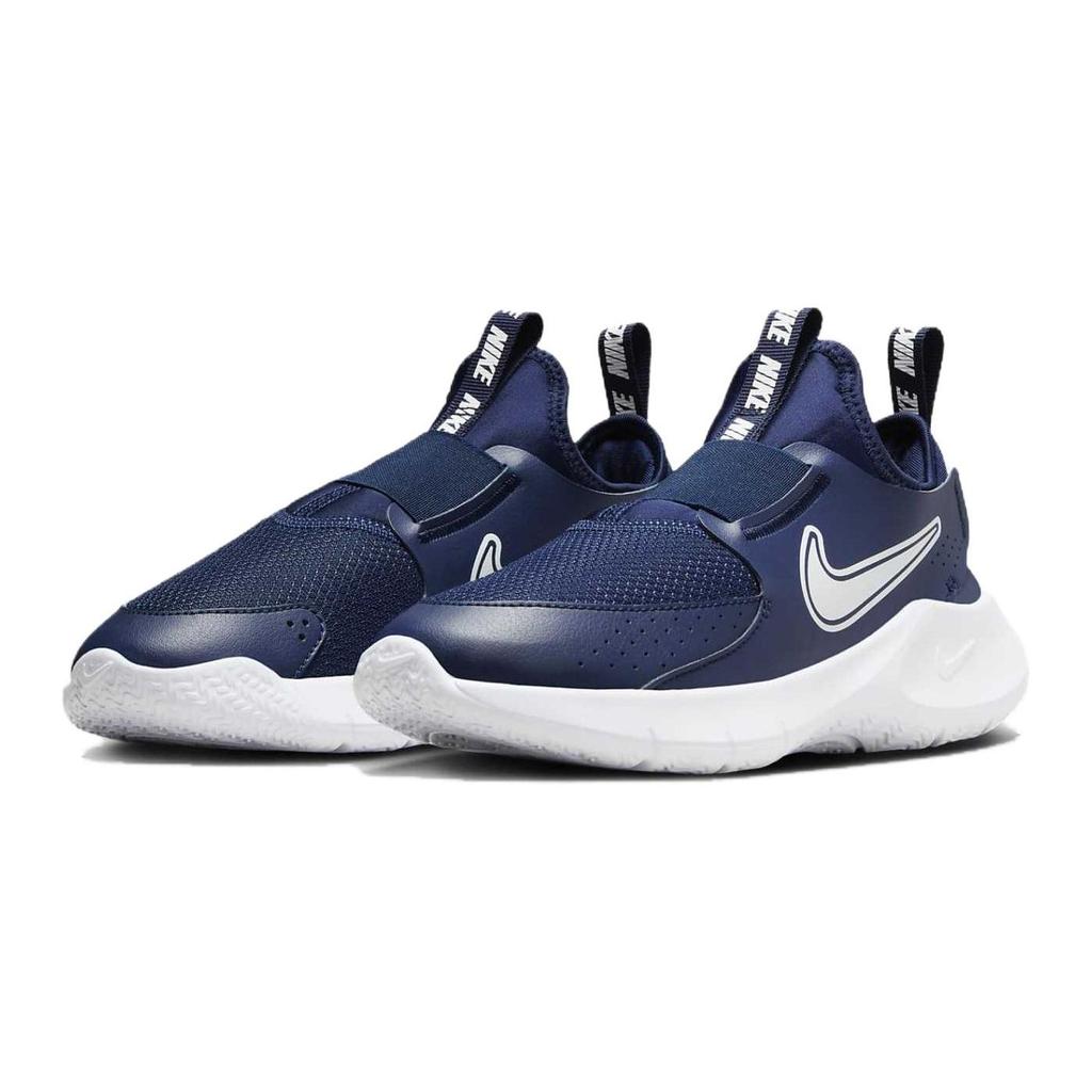 Nike Кроссовки Flex Runner 3 GS Midnight Navy для детей, синие, белые FN1294-403